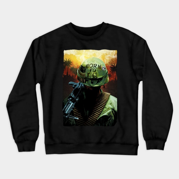 Full Metal Jacket Crewneck Sweatshirt by nabakumov